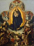 Jan provoost The Coronation of the Virgin oil painting reproduction